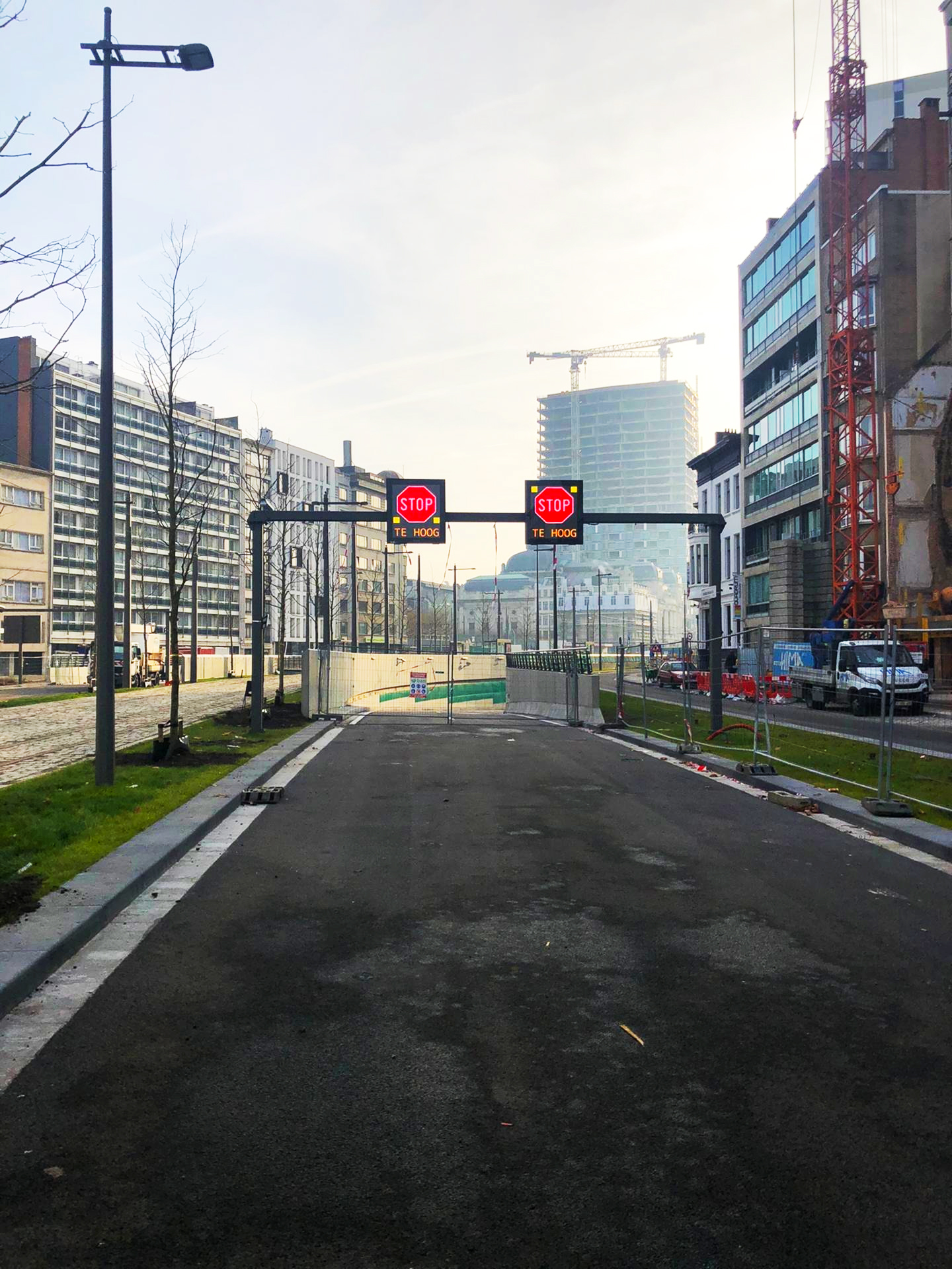 Operatunnel Antwerpen digital signage